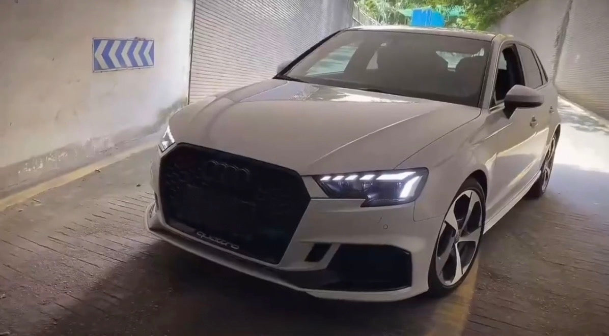 COPPIA FARI CUSTOM PER AUDI A3 2017-2020