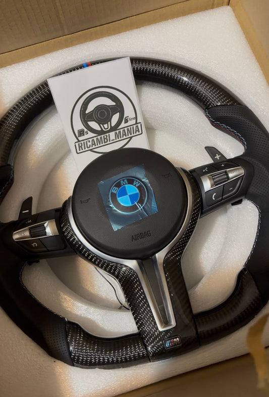 Volante BMW M Performance in Carbonio e Pelle
