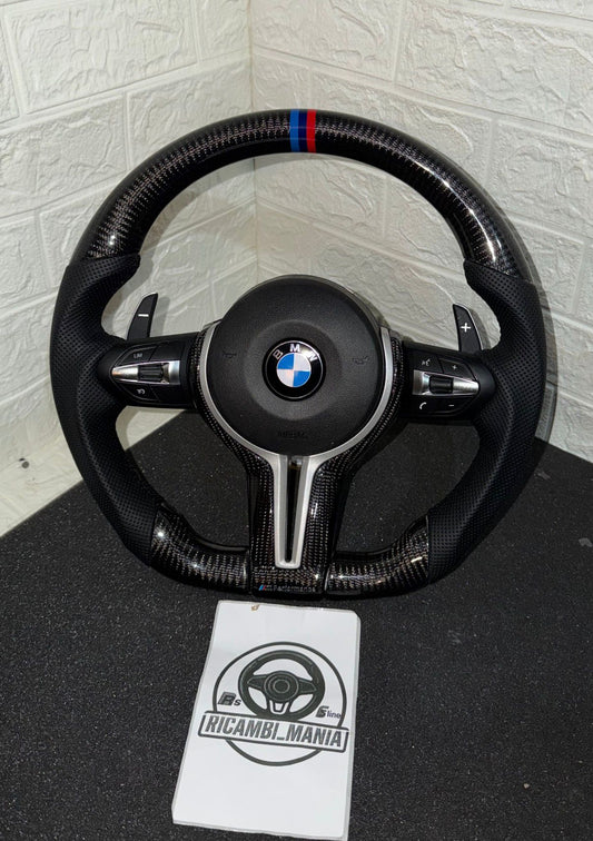 Volante BMW M Performance in Carbonio e Pelle