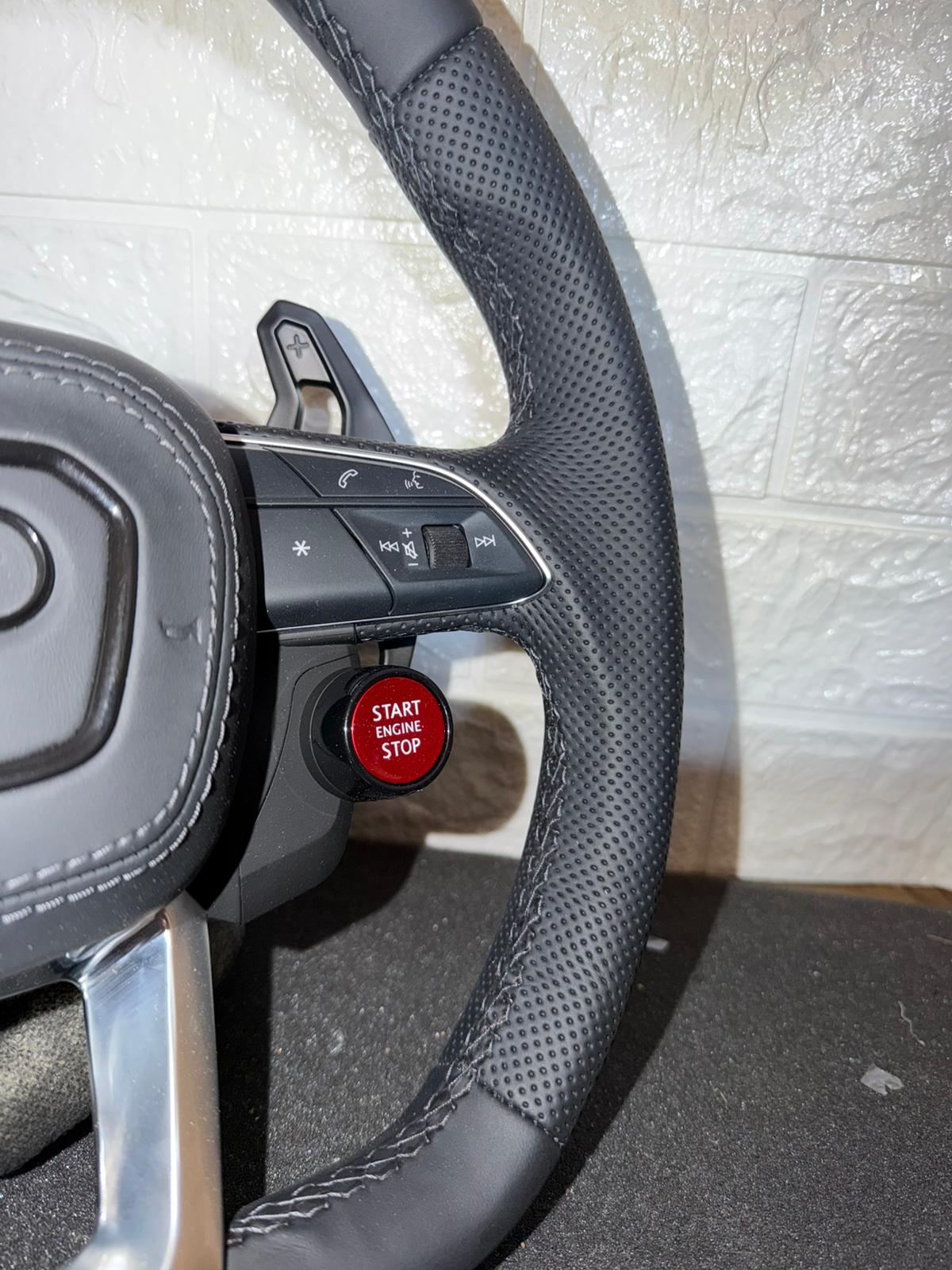Volante Sline In Pelle Con Paddle Urus & Tasti R8