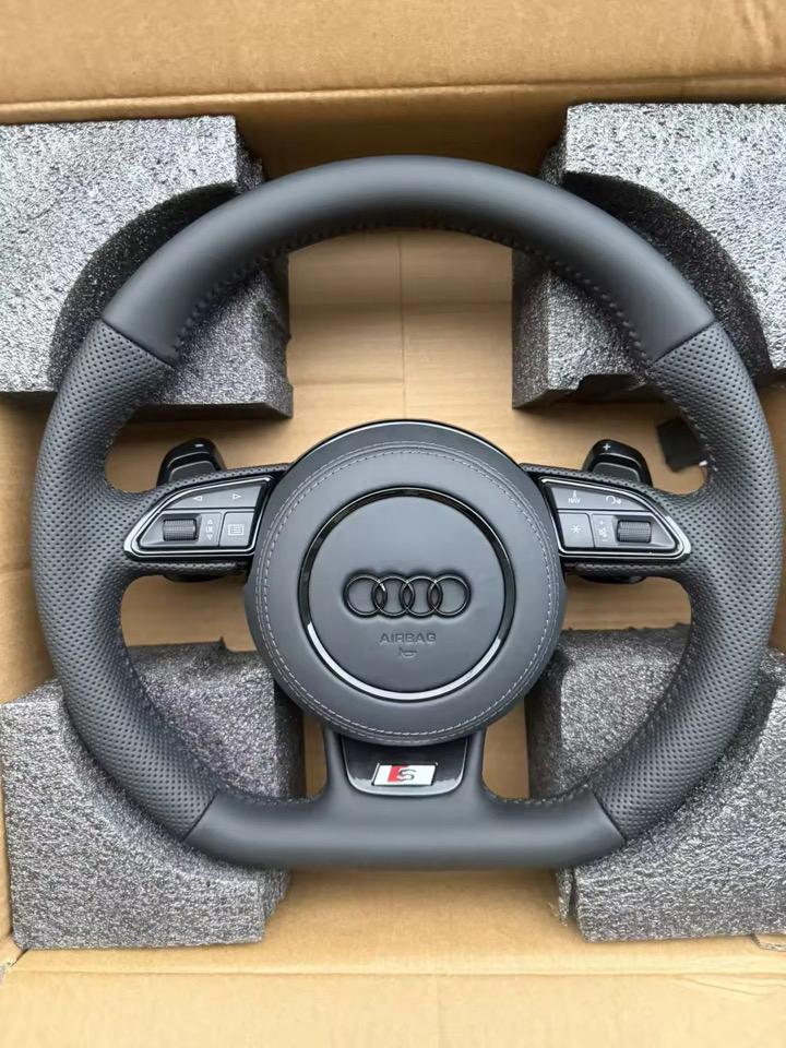 Volante Audi In Pelle Traforata & Paddle