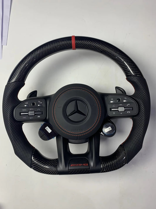 Volante AMG Performance Carbonio Flat Bottom – Sportivo Premium Mercedes
