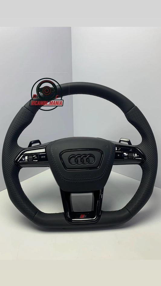 Volante Audi Sline con Pelle Traforata & Paddle del cambio