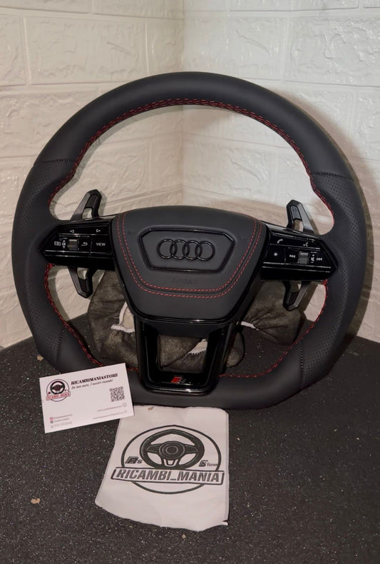Volante S-Line Con Cuciture rosse, Con Tasti Multifunzione & Paddle Urus