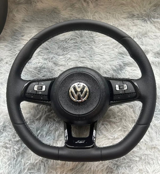 Volante volkswagen con tasti multifunzione & finiture nere
