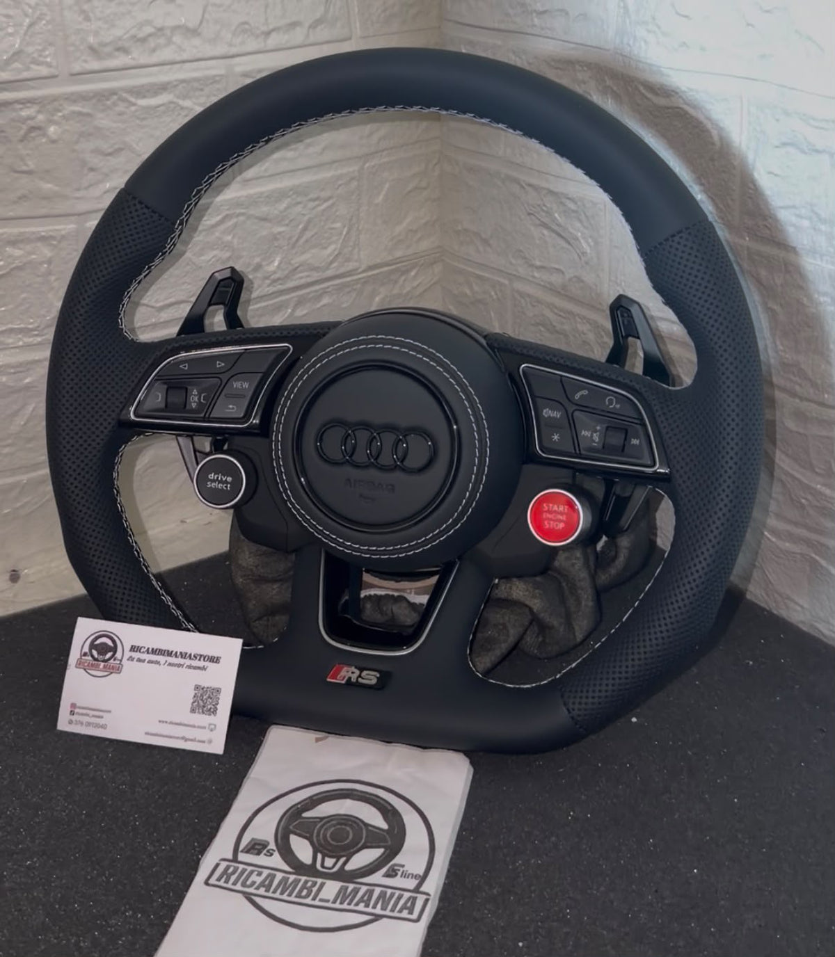 Volante Per Audi Con Tasti Start&Stop/Drive Select, Paddle Urus e Tasti Multifunzione