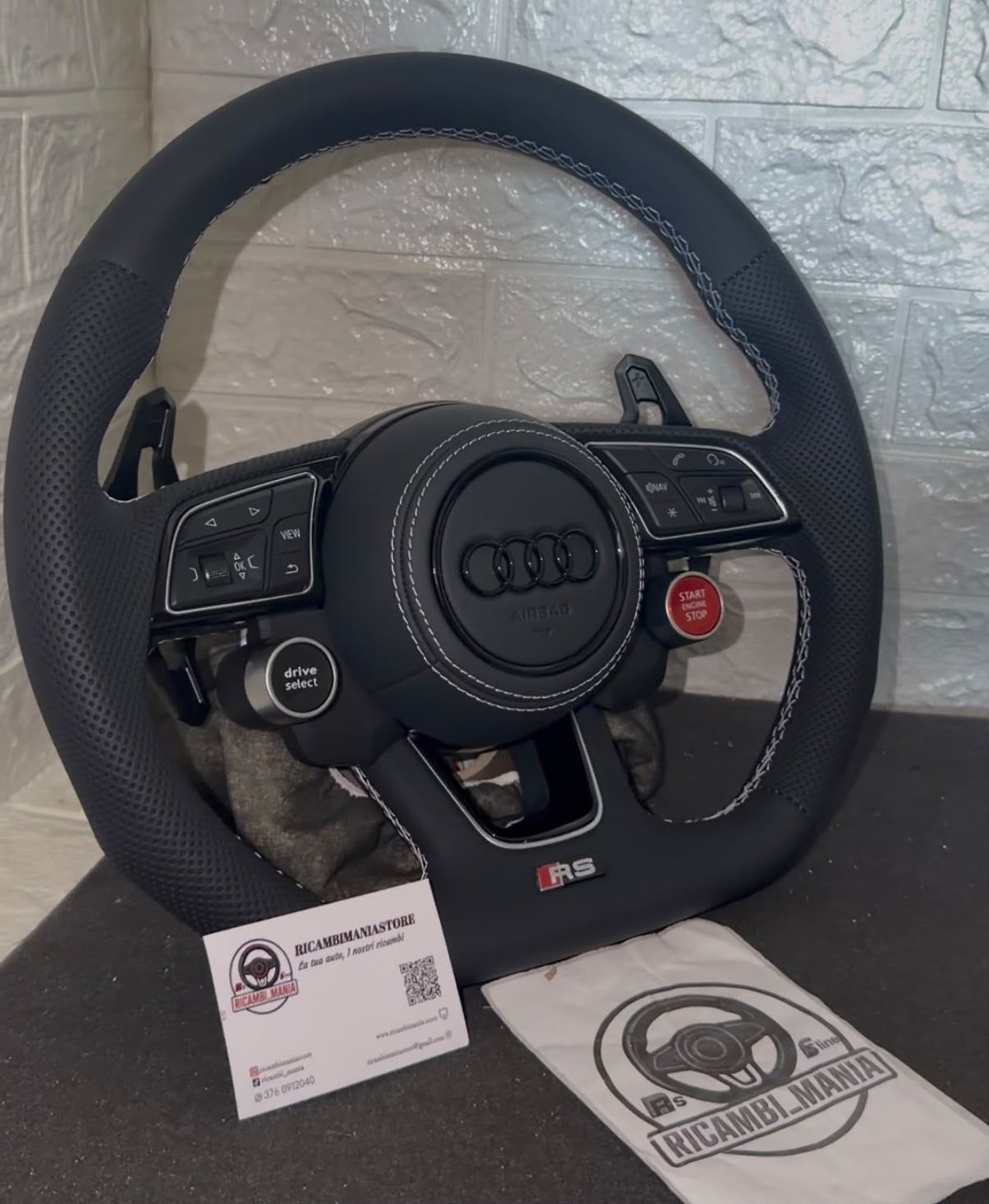 Volante Per Audi Con Tasti Start&Stop/Drive Select, Paddle Urus e Tasti Multifunzione