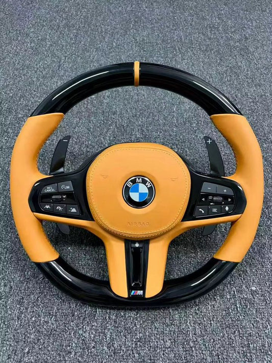 Volate Bmw Con Dettagli Arancioni & Mirino Racing