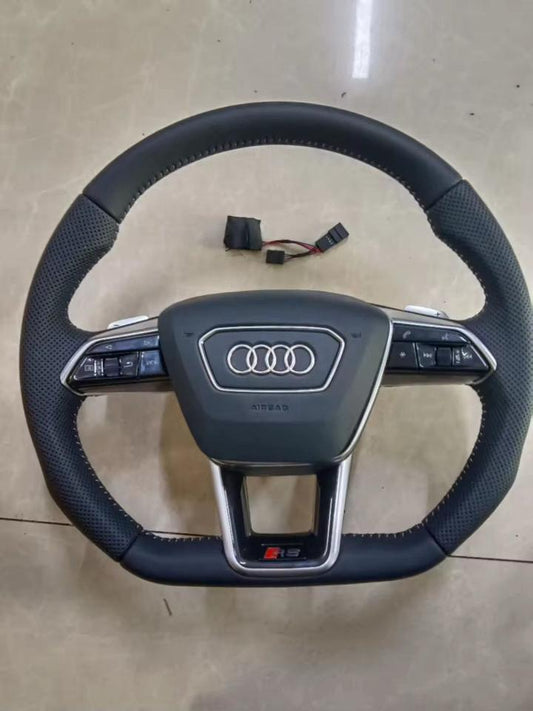 Volante Audi Con Pelle Traforata & Paddle
